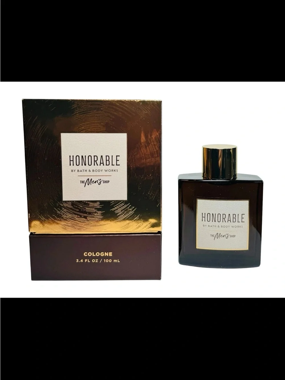 Bath & Body NIB Men’s Honorable 3.4 oz Cologne